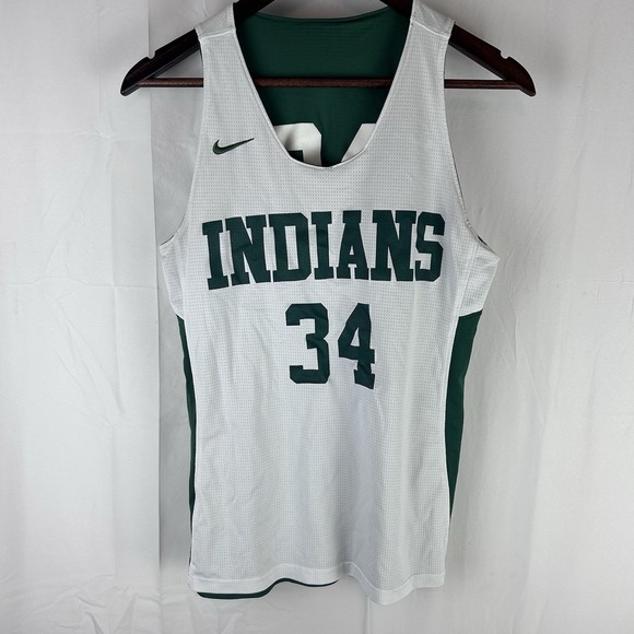 Catoosa Indians Nike Youth Medium Basketball Jersey Green White Reversible‎ - Picture 5 of 14